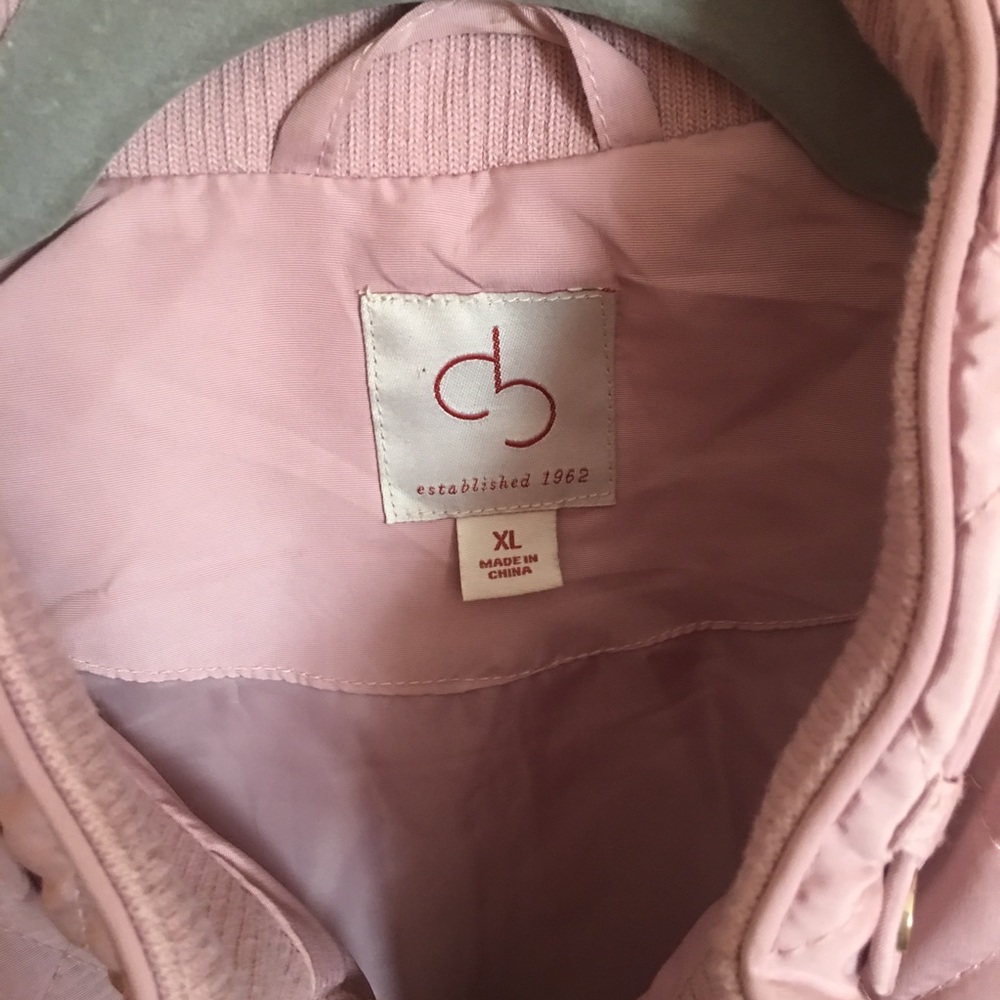 Dress Barn pink puffer vest